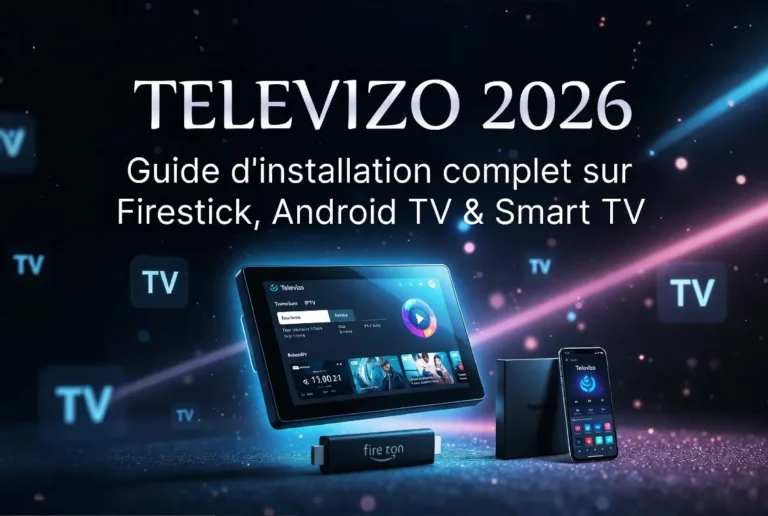 Televizo 2026 : Guide complet d'installation sur Firestick, Android TV et Smart TV